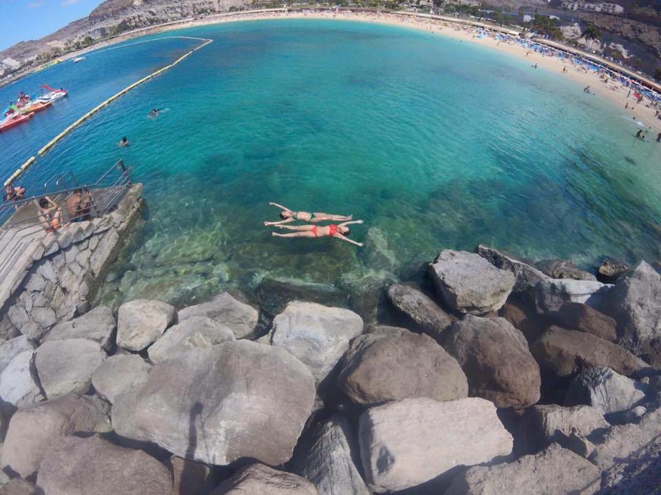 drifting at los amadores beach 